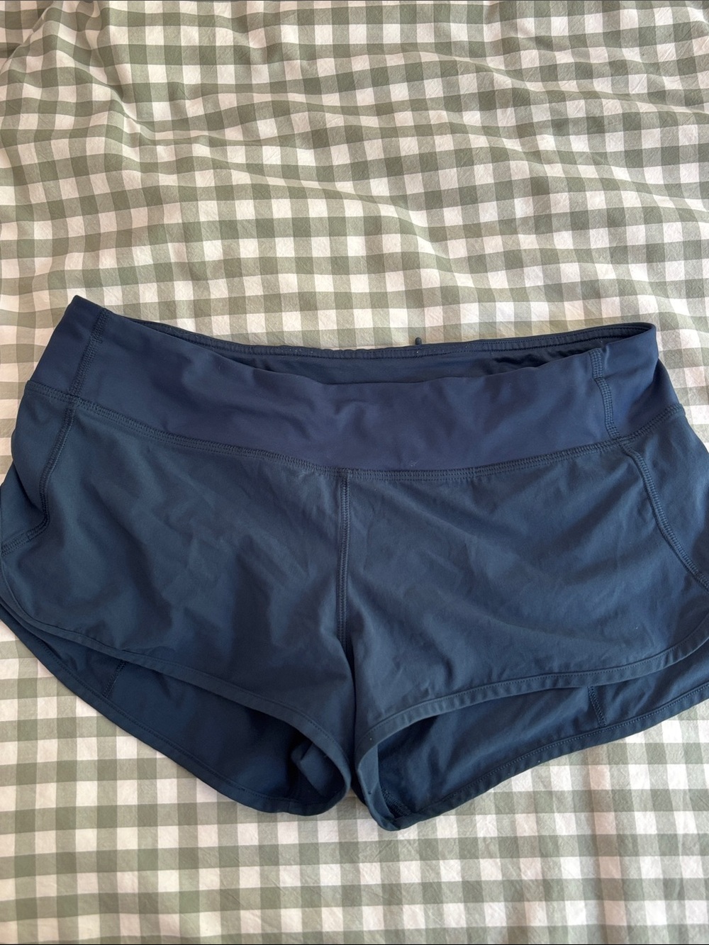lululemon athletica Navy Blue Performance Running Shorts